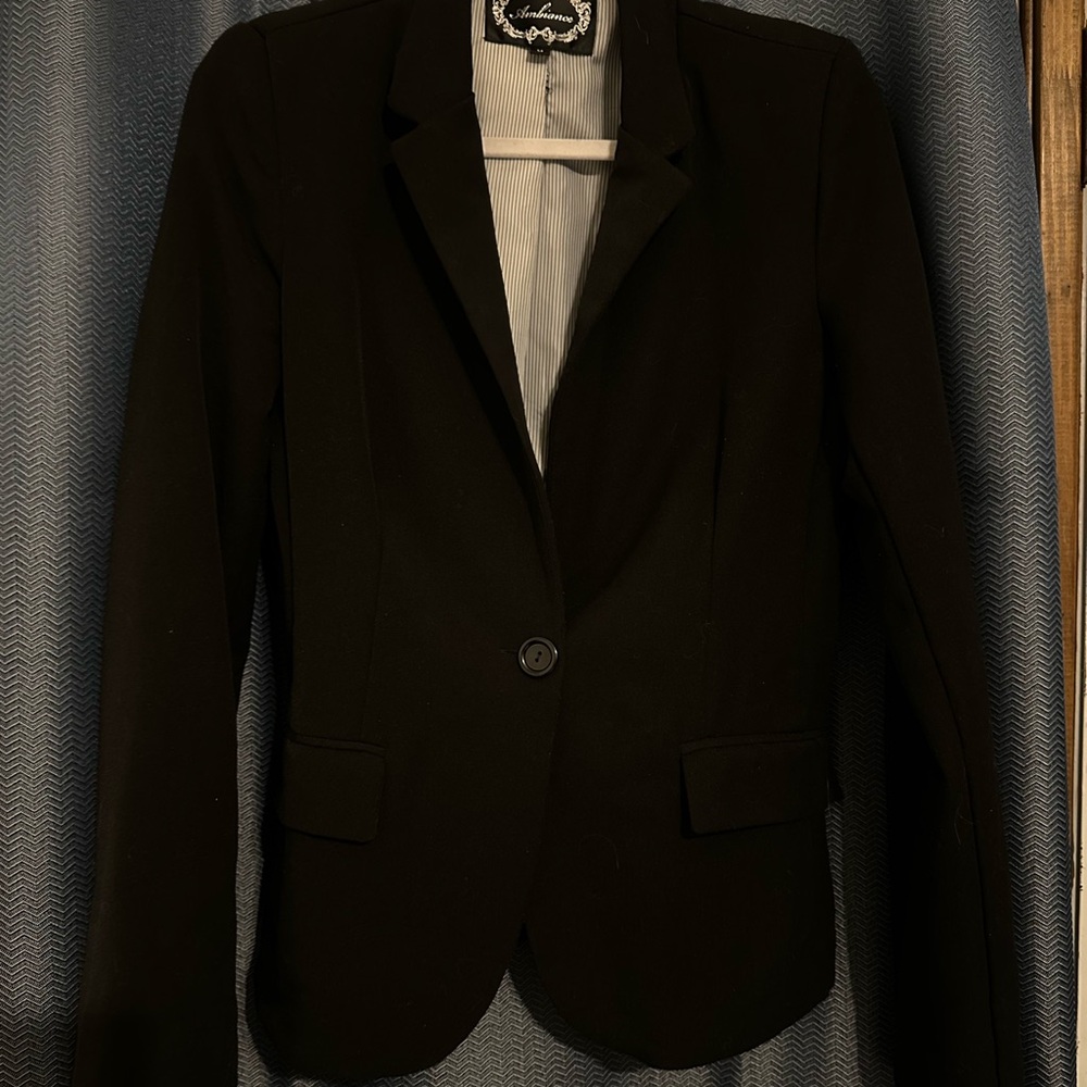 Ambiance Classic Black Women's Blazer